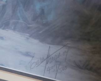 Cara Theroux 437/500 signature