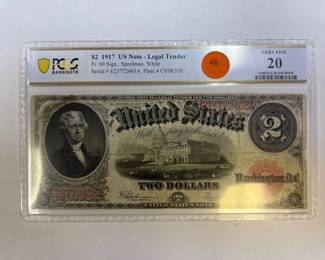 1917 US Note
