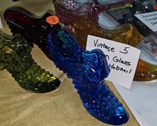VINTAGE FENTAL GLASS SHOES
