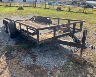 Utility trailer with title