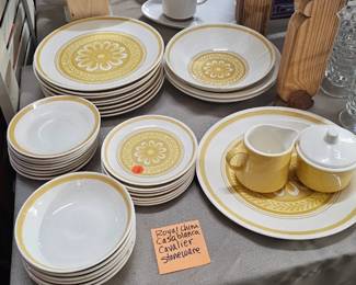 VINTAGE STONEWARE DISHES