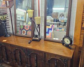 DRESSER WITH MIRROR