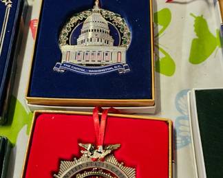 WHITE HOUSE CHRISTMAS ORNAMENTS