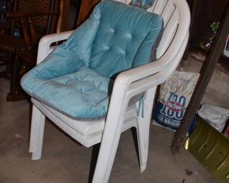 Outdoor patio chairs
