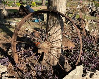 We are having a final 1 day blow out sale to deplete the rest of the estate in El Campo. This is your last chance to get some great yard art and rusty decor. There are also some items in the barn so put on your gloves and boots and come dig for a treasure. We will be offering great discounts and making deals.