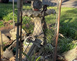 Garden Gate, Bird Bath
