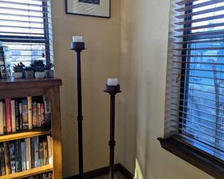 Pair Standing Candle Holders