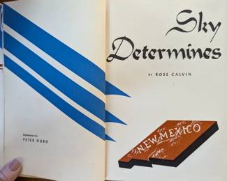 Ross Calvin 'Sky Determines' with Illustrations by Peter Hurd