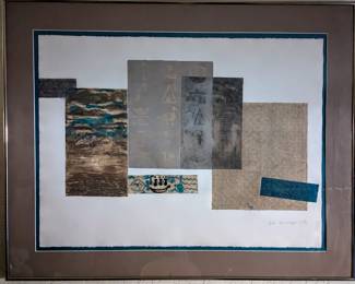 Egyptian Collage Brett Barker 1989