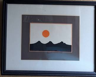 Gwen Entz Peterson Volcano Peaks, 1973