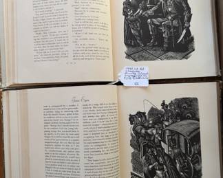 1943 Emily Brontë 'Wuthering Heights' 1st Edition and 1943 Charlotte Brontë 'Jane Eyre' both with Fritz Eichenberg Wood Etchings