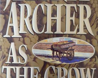 1991 Jeffrey Archer 'As The Crow Flies' Advance Reading Copy 1st Edition