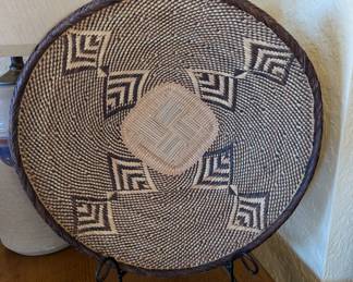 Zimbabwe Hand Woven Basket