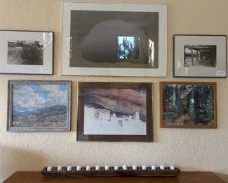 Southwestern Art Throughout the House
