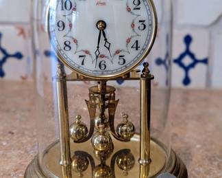 Vintage Kundo Germany Table Clock