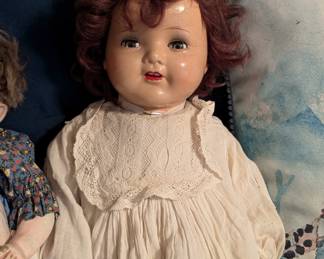 1940s 22" Composition Doll M. Char