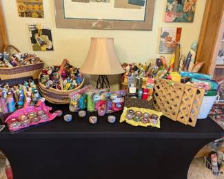 Specialty Papers, African Baskets, Mixed Media Pieces