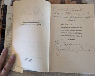 Agnes Morley Cleaveland 'No Life for a Lady' 1st Edition Signed