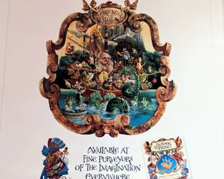Voyage of the Basset Poster Signed, James Christensen
