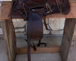 vintage saddle
