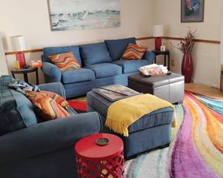 Living Room. Modern and clean no pets or smoking.