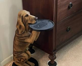 dog table