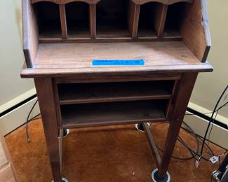 small wood desk