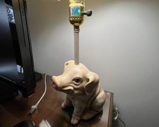 pig lamp