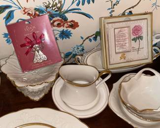 Assorted Lenox China, Platters, Dishes, Etc.