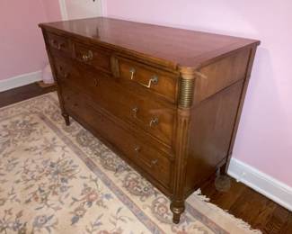 Antique Wooden Lowboy Dresser