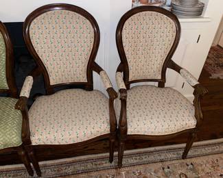 Antique Upholstered Armchairs