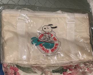 Vintage Snoopy NOS Cooler Bag