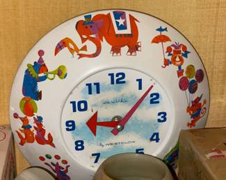 Vintage Children's Character Clock