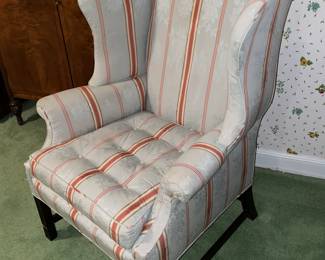 Vintage Upholstered Armchair