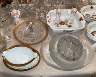 Assorted China, Crystal, Dishes, Etc.
