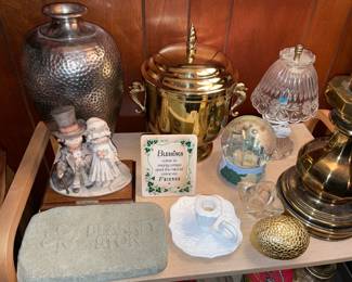 Vintage Gold Toned Ice Bucket