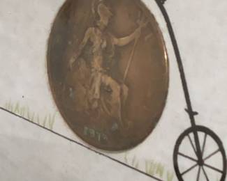 Genuine Coin Framed Artwork