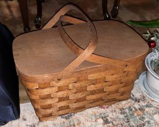 Wicker Handled Basket
