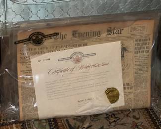 Antique Newspapers