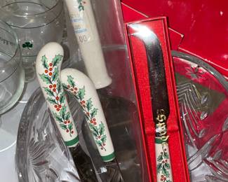 Spode Christmas Utensils