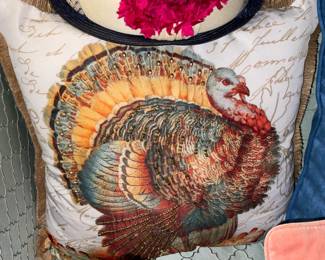 Decorative Turkey Pillow