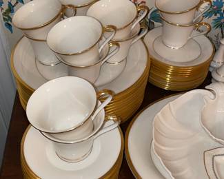 Assorted Lenox China, Platters, Dishes, Etc.