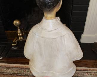 SUPER RARE 5 Piece Caroler Set By The Artistic Latex Form Company (ALFCO) From New Rochelle, NY. Early 1950s In Remarkable Condition For Their Age With Removeable Heads (Mold Stamps On The Back Neck) & Light Up Song Books).