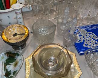 Assorted China, Crystal, Dishes, Etc.