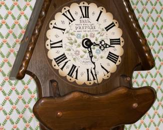 Vintage Wooden Cuckoo Clock