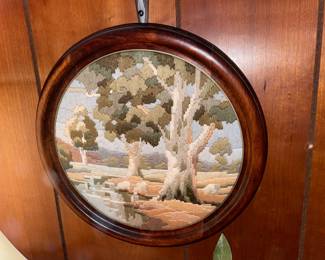 Framed Needlepoint Artwork