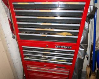 Craftsman 3 Piece Tool Chest W/ Tools