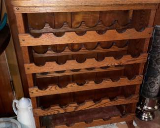 Wooden Wine Rack