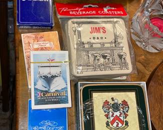 Playing Cards & Bar Coasters