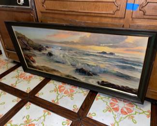 Oversized Framed Artwork